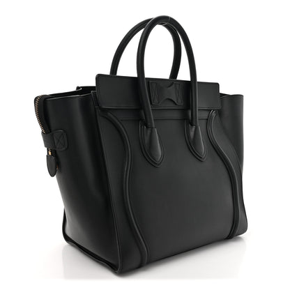 Celine Smooth Calfskin Mini Luggage Black 3 of 19