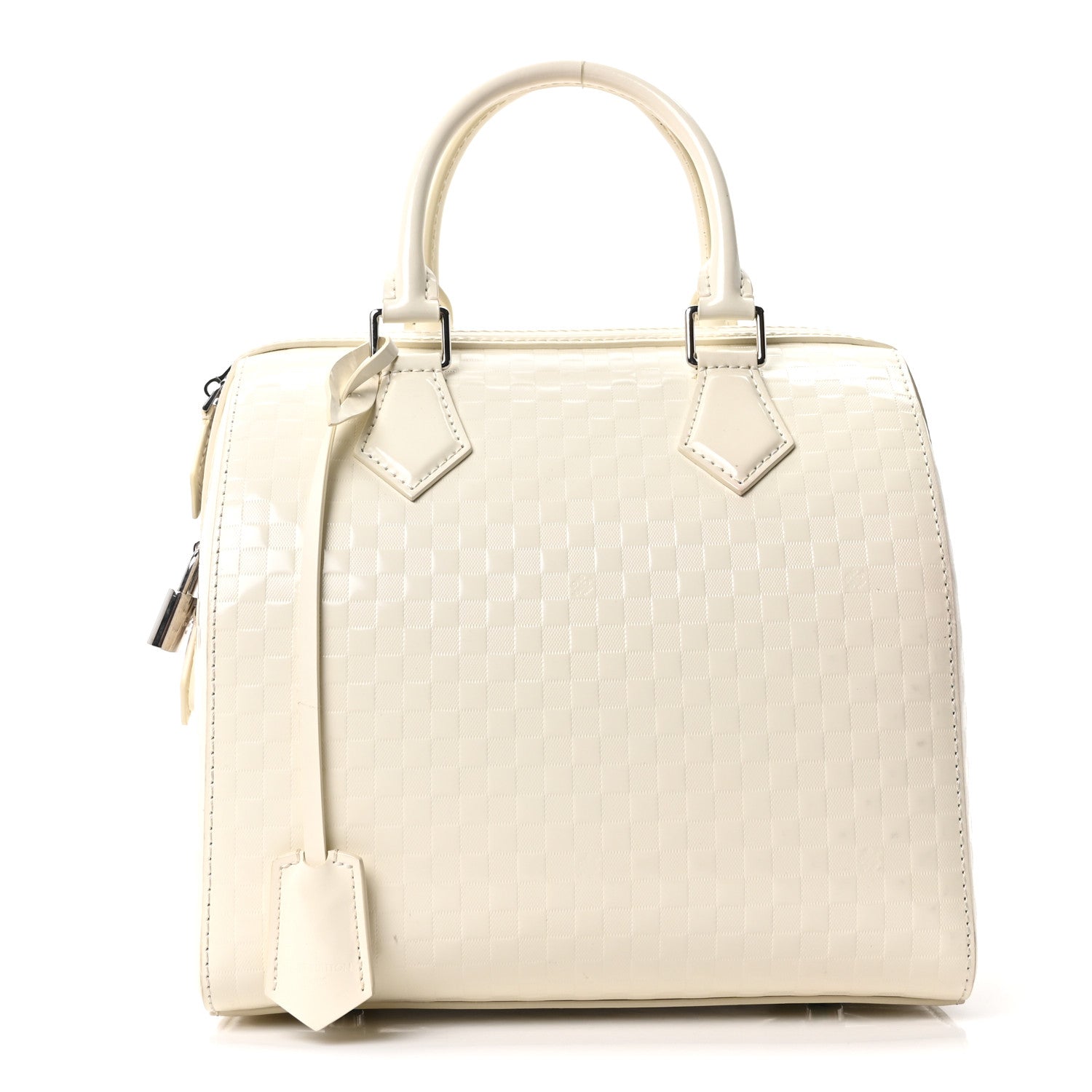 Louis Vuitton Damier Facette Speedy Cube MM Creme 1 of 9
