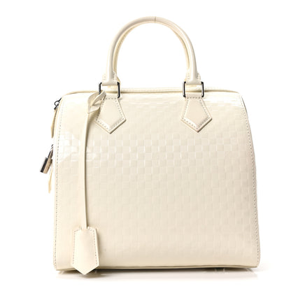 Louis Vuitton Damier Facette Speedy Cube MM Creme 1 of 9