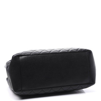Chanel Caviar Quilted Grand Shopping Tote GST Black 3 of 15