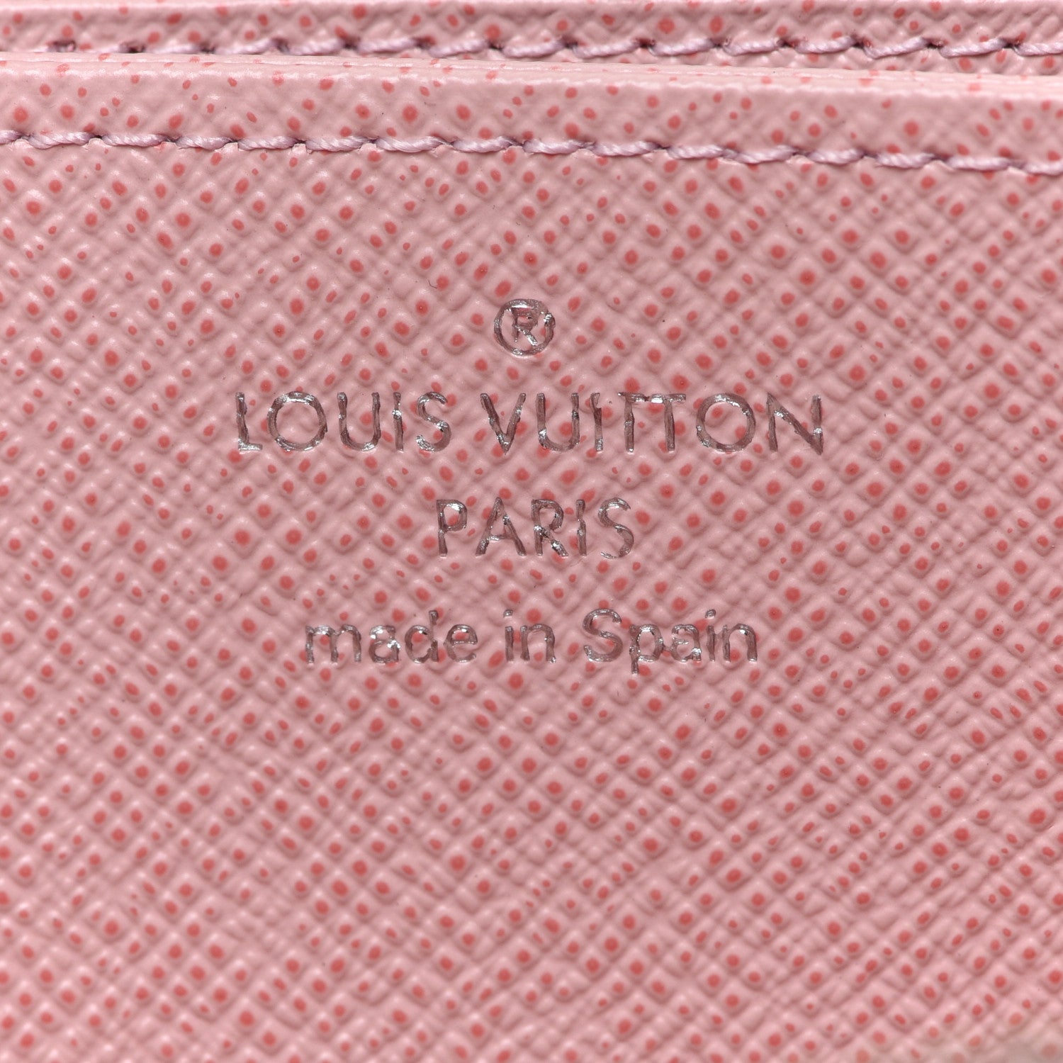 Louis Vuitton Epi Zippy Wallet Rose Ballerine 6 of 9