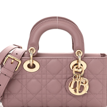 Christian Dior Lambskin Cannage Small Lady D-Joy Peony Pink 8 of 12