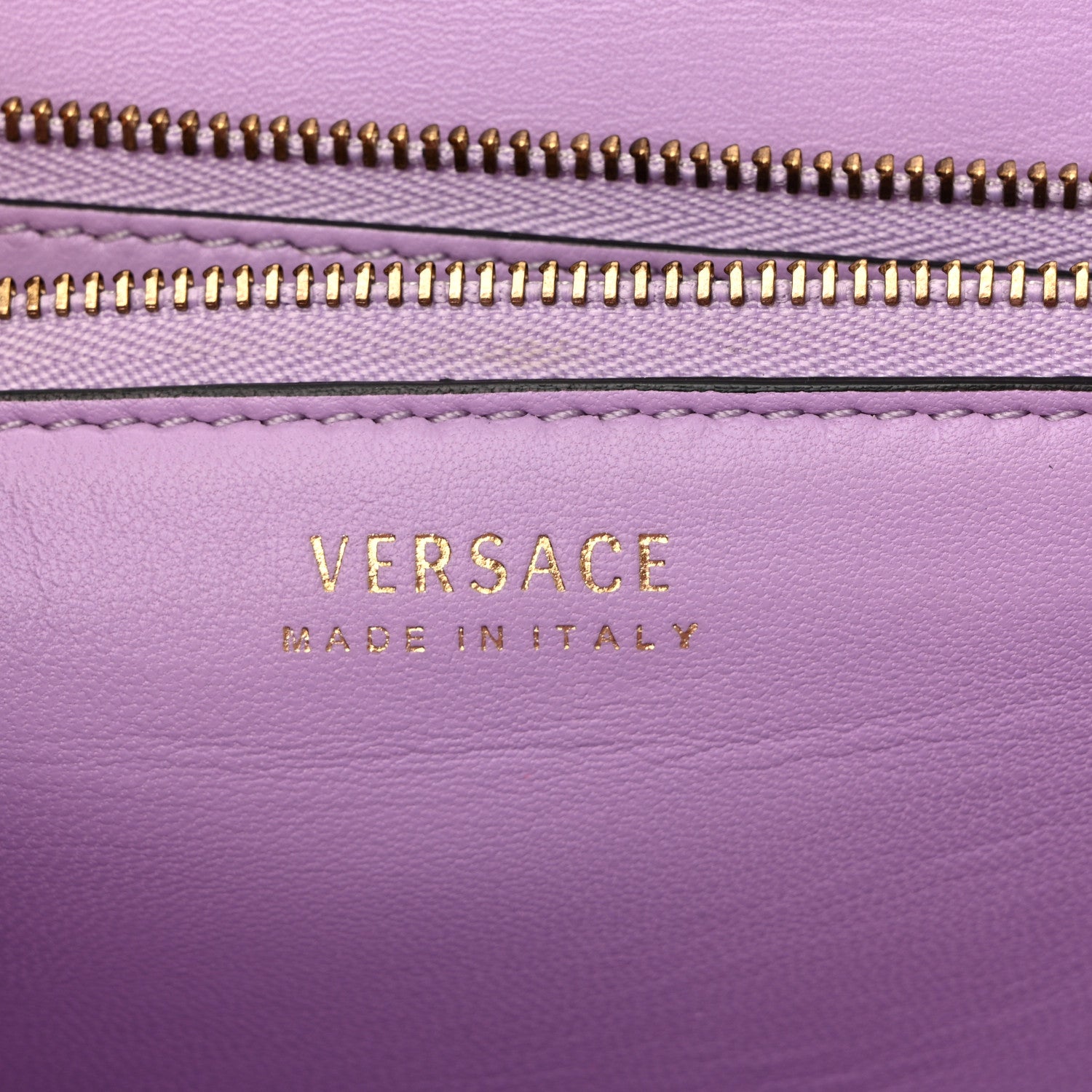 Versace Grained Calfskin La Medusa Flap Shoulder Bag Taupe 6 of 13