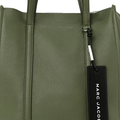 Marc Jacobs Grained Calfskin The Tag Tote Green 8 of 11