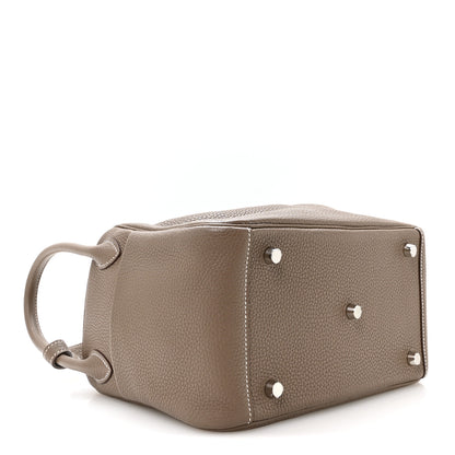 Hermes Taurillon Clemence Lindy 26 Etoupe 3 of 10