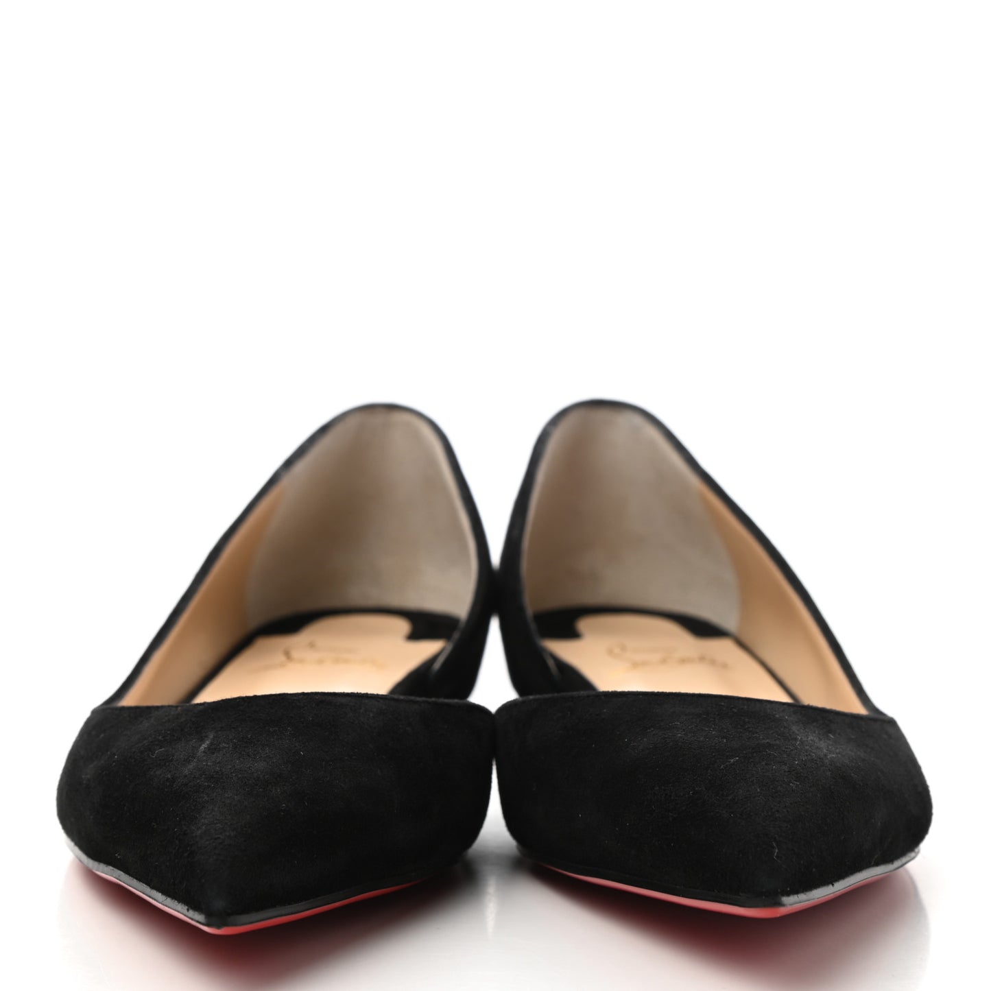 Veau Velours Iriza Flats 38 Black
