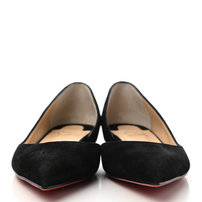 Christian Louboutin Veau Velours Iriza Flats 38 Black 2 of 9