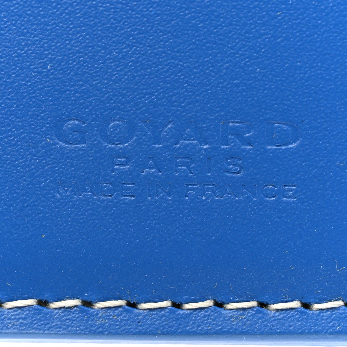 Goyardine Saint Pierre Card Holder Blue
