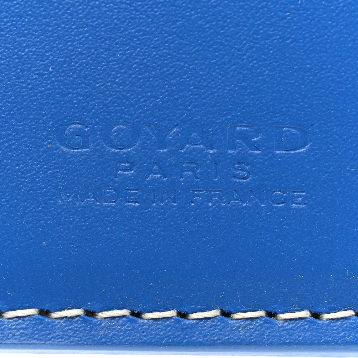 Goyard Goyardine Saint Pierre Card Holder Blue 6 of 7