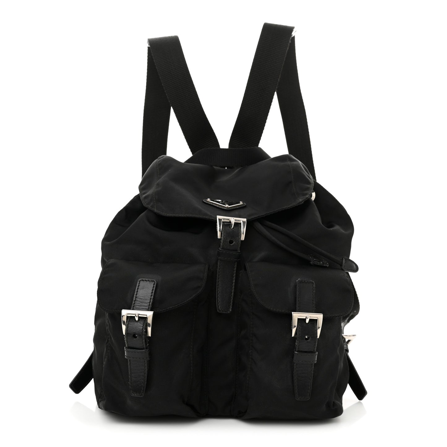 Tessuto Nylon Vela Small Backpack Black