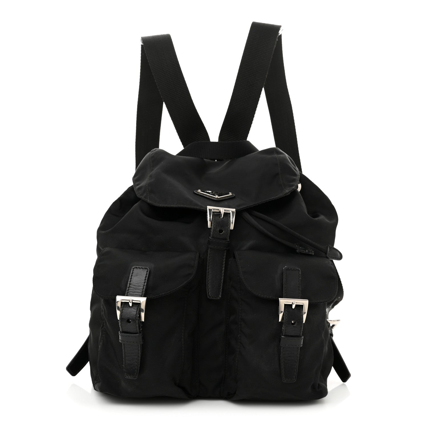 Prada Tessuto Nylon Vela Small Backpack Black 1 of 11