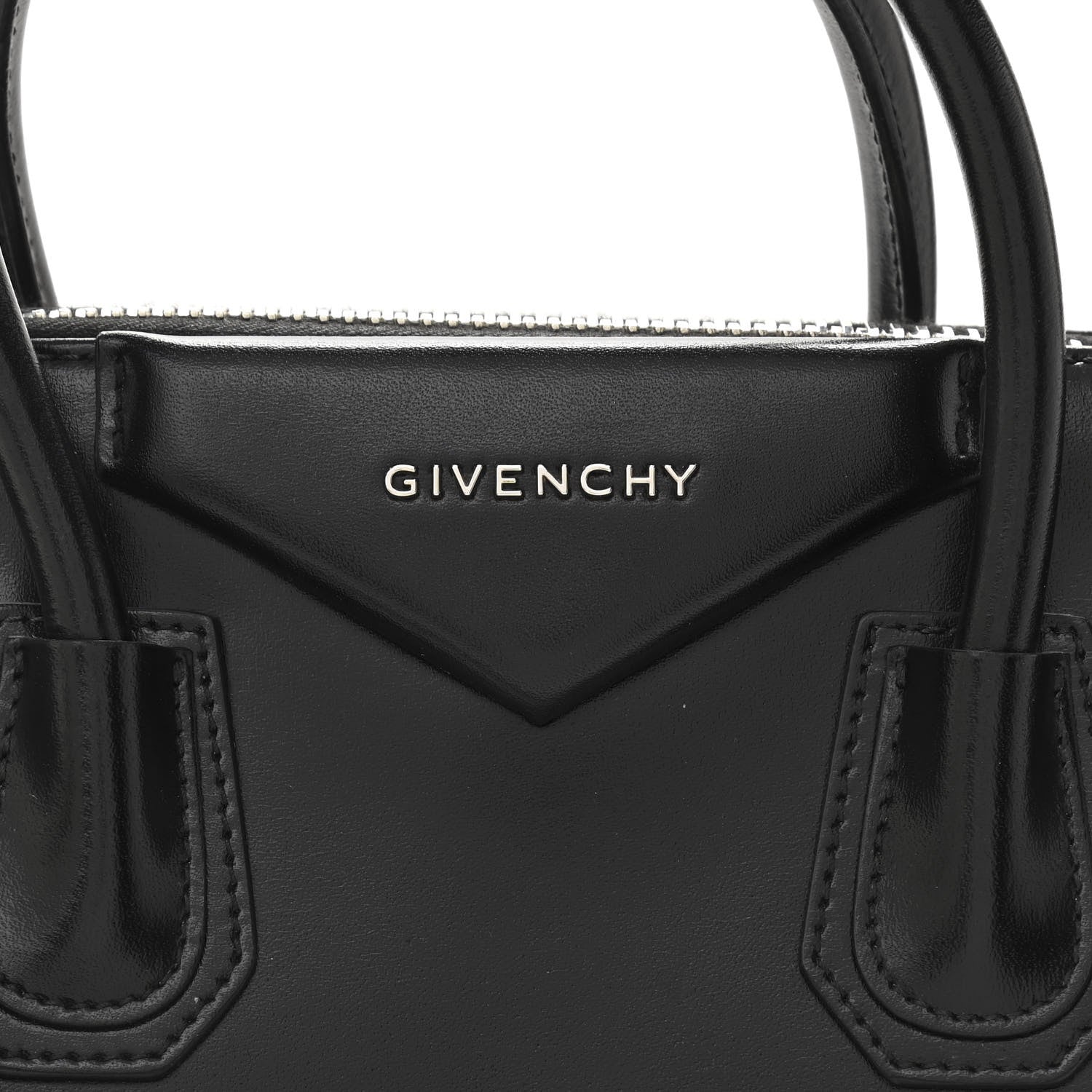 Givenchy Shiny Lord Calfskin Small Antigona Black 8 of 12
