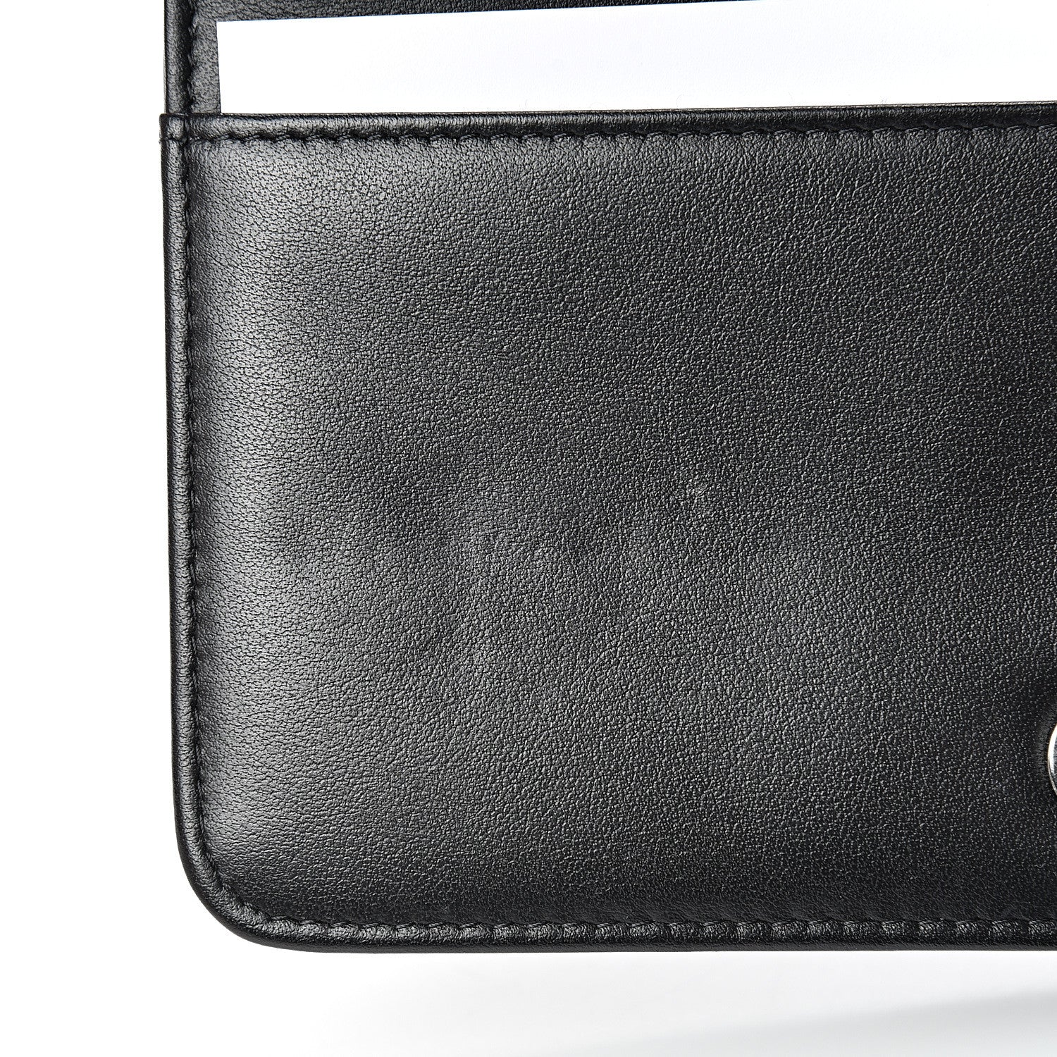 Chanel Aged Calfskin Chevron Quilted Gabrielle Wallet On Chain WOC Black 12 of 16