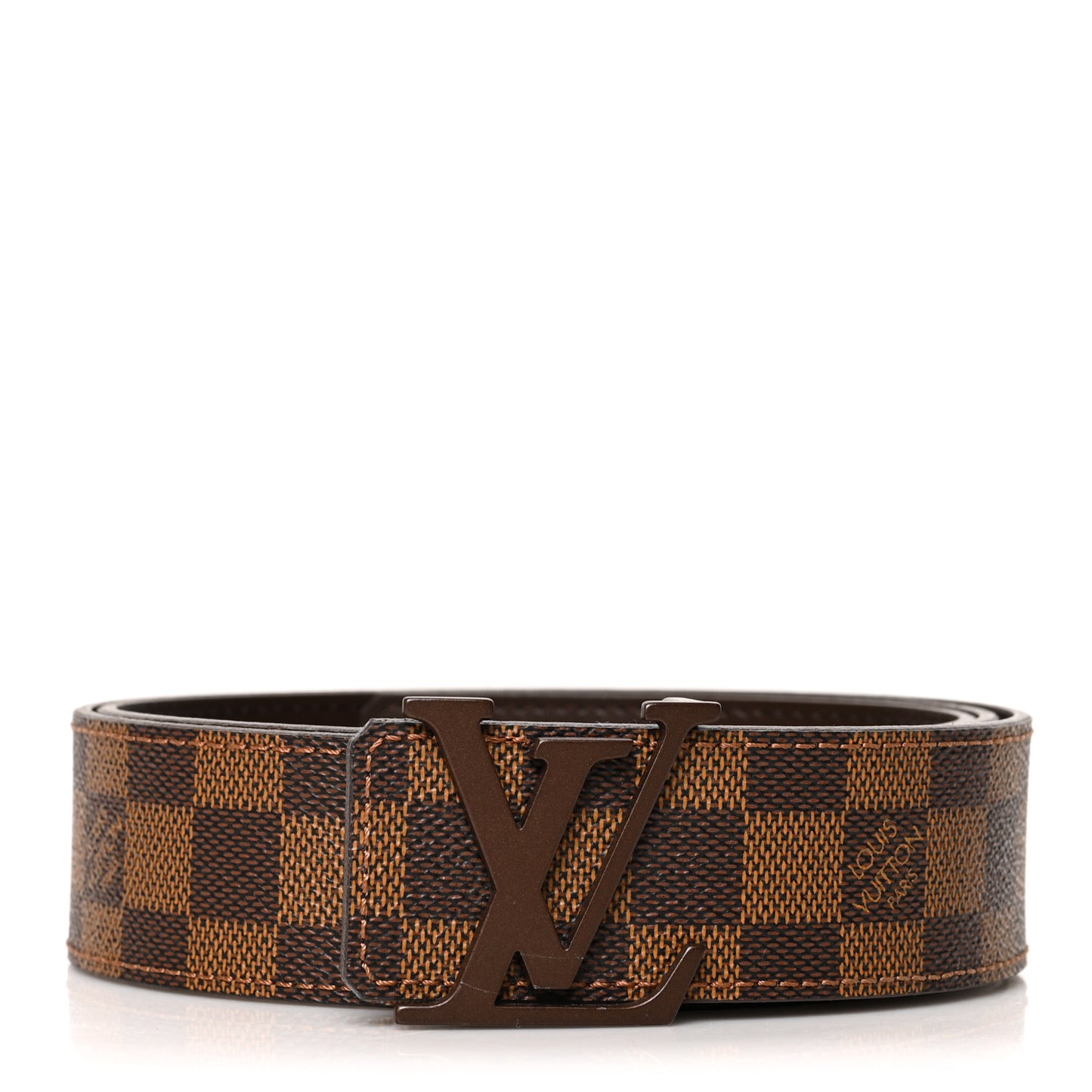 Damier Ebene 40mm LV Initiales Belt 100 40