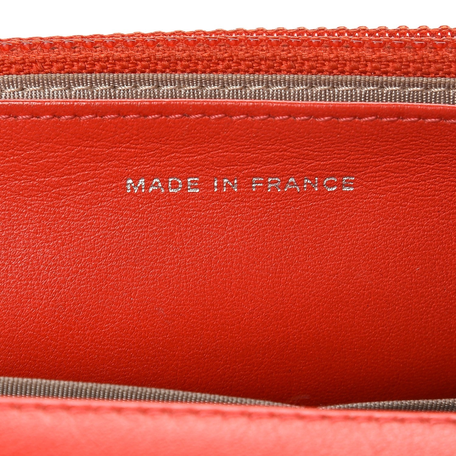 Chanel Patent Quilted Brilliant Wallet On Chain WOC Red 7 of 12