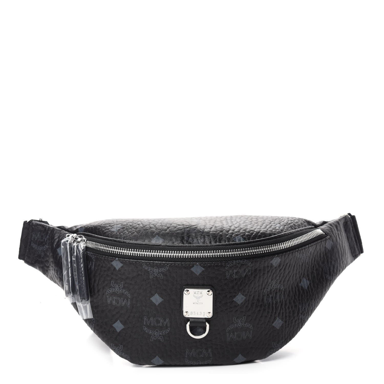 MCM Visetos Small Stark Belt Bag Black 1 of 10