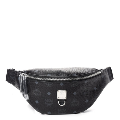 MCM Visetos Small Stark Belt Bag Black 1 of 10