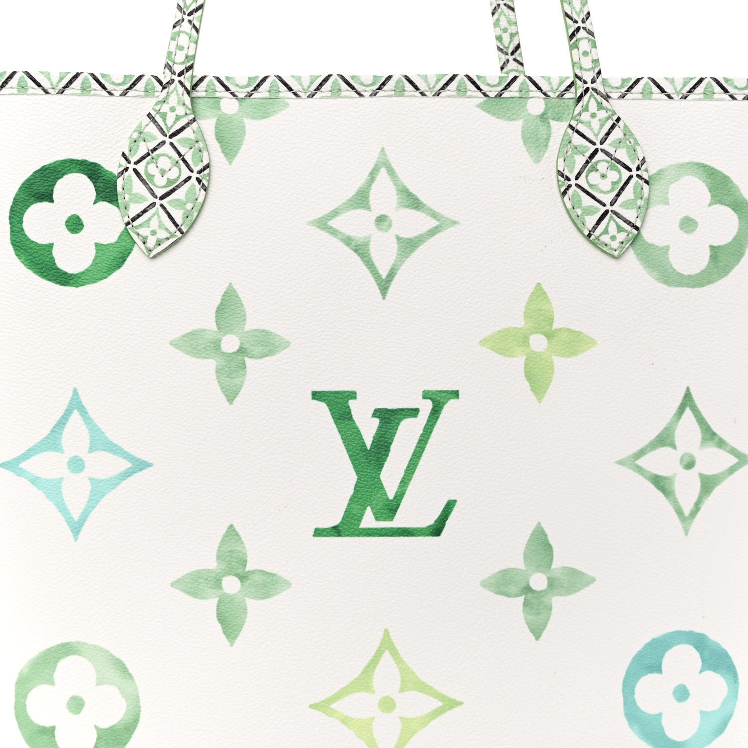 Louis Vuitton Monogram Giant By The Pool 2.0 Neverfull MM Jade 15 of 19