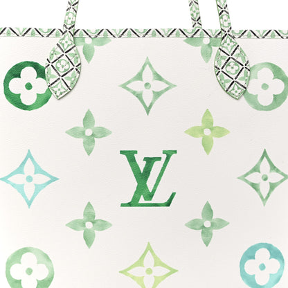 Louis Vuitton Monogram Giant By The Pool 2.0 Neverfull MM Jade 15 of 19