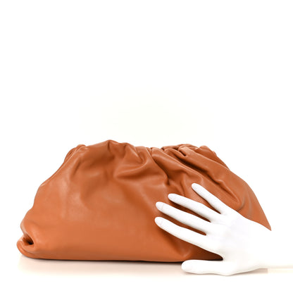 Bottega Veneta Smooth Butter Calf The Pouch Oversized Clutch Clay 2 of 11