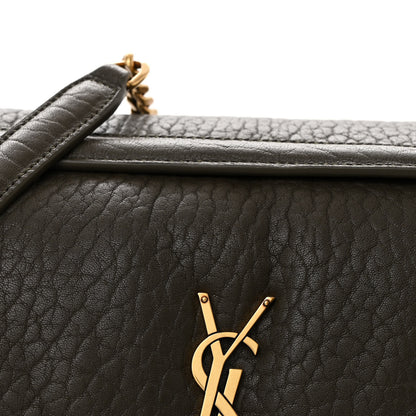 Saint Laurent Grained Lambskin Medium Calypso Light Musk 8 of 10