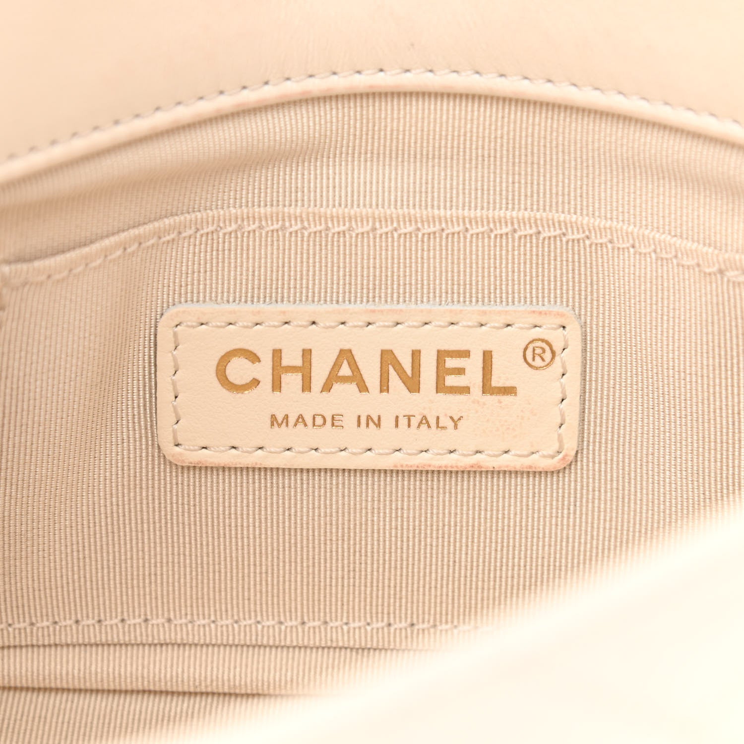 Chanel Calfskin Quilted Mini Crystal Pearls Rectangular Flap White 6 of 10