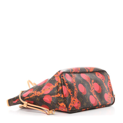 Louis Vuitton Monogram Ramages Neverfull MM 4 of 14