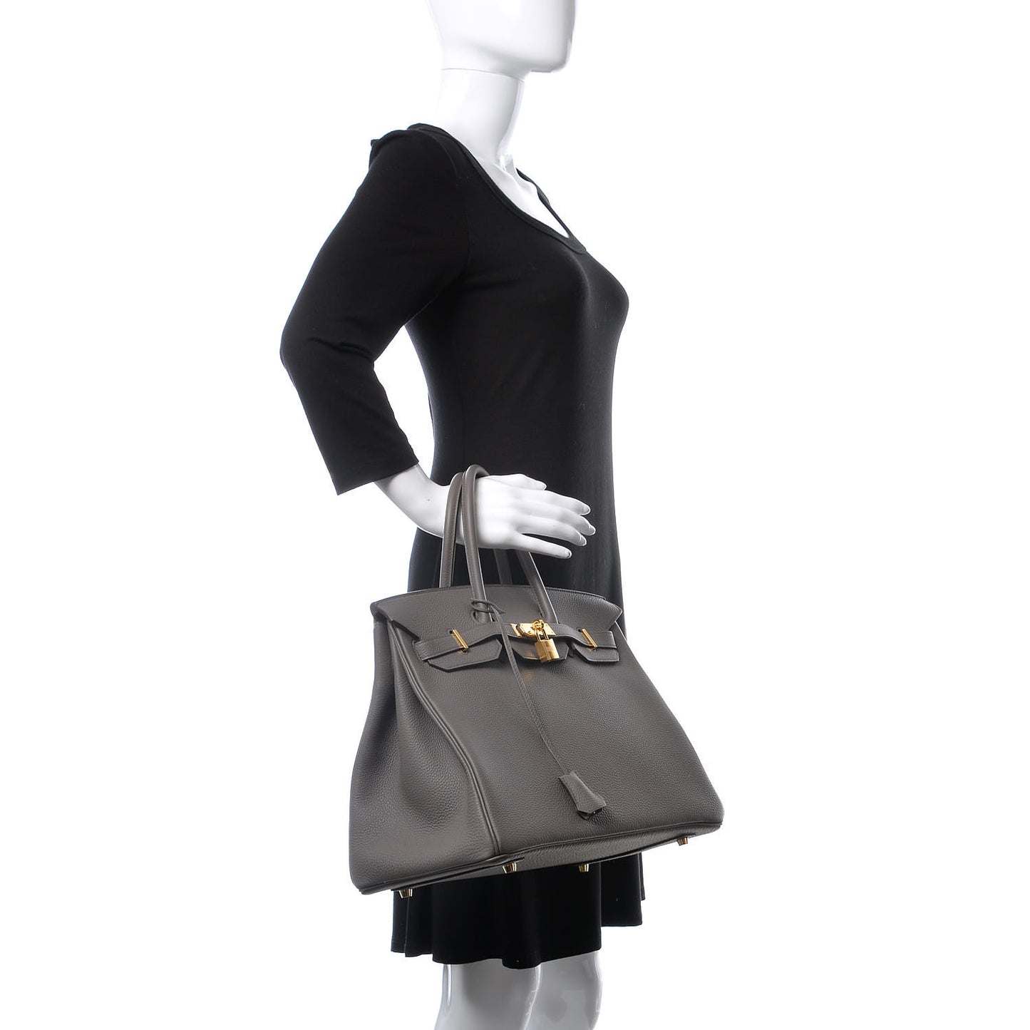 Togo Birkin 35 Etain
