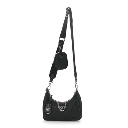 Prada Nylon Re-Edition 2005 Shoulder Bag Black 1 of 13
