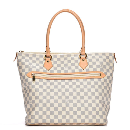 Louis Vuitton Damier Azur Saleya GM 1 of 7