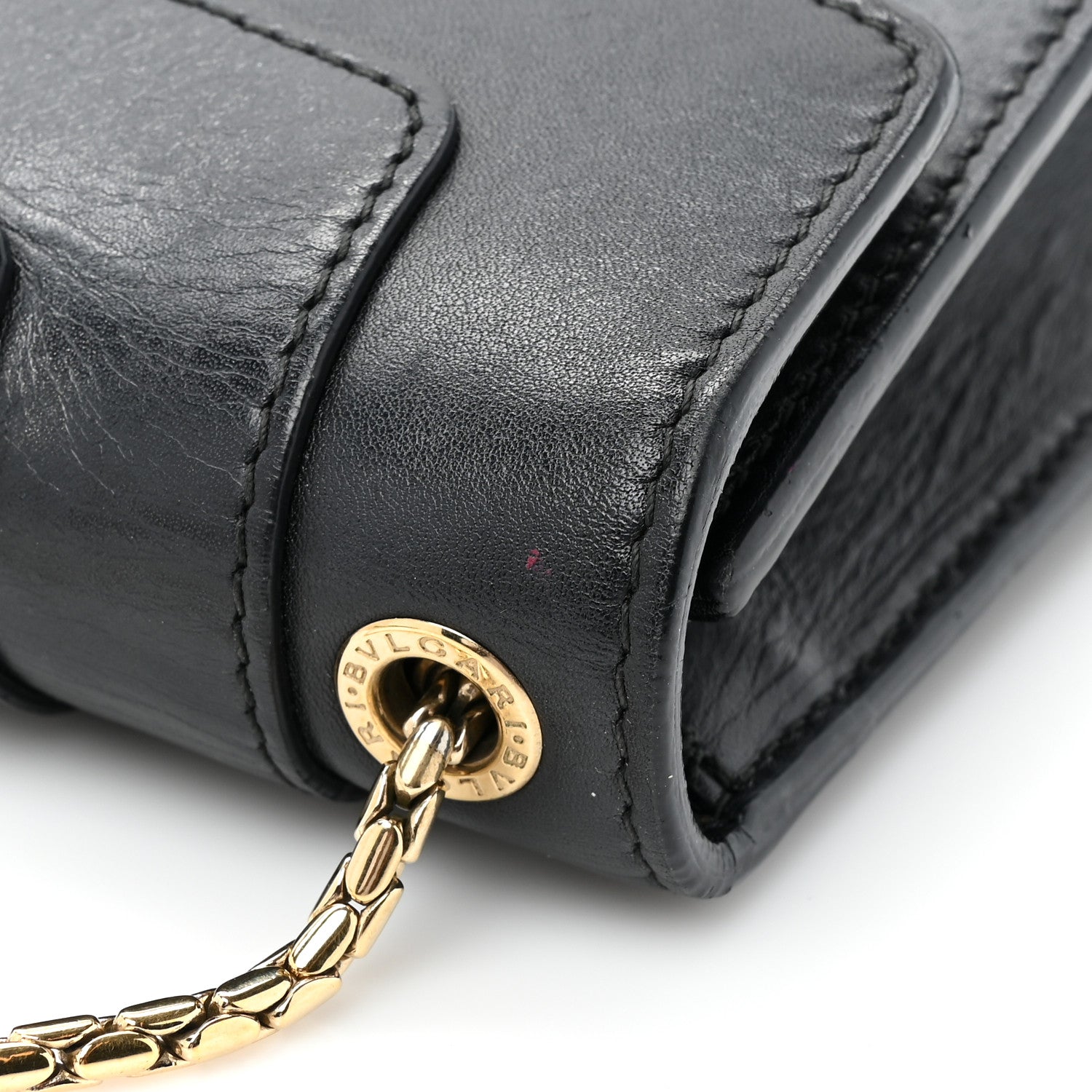 Bulgari Calfskin Serpenti Forever Crossbody Bag Black 21 of 21