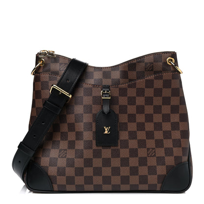 Louis Vuitton Damier Ebene Odeon MM Black 1 of 10