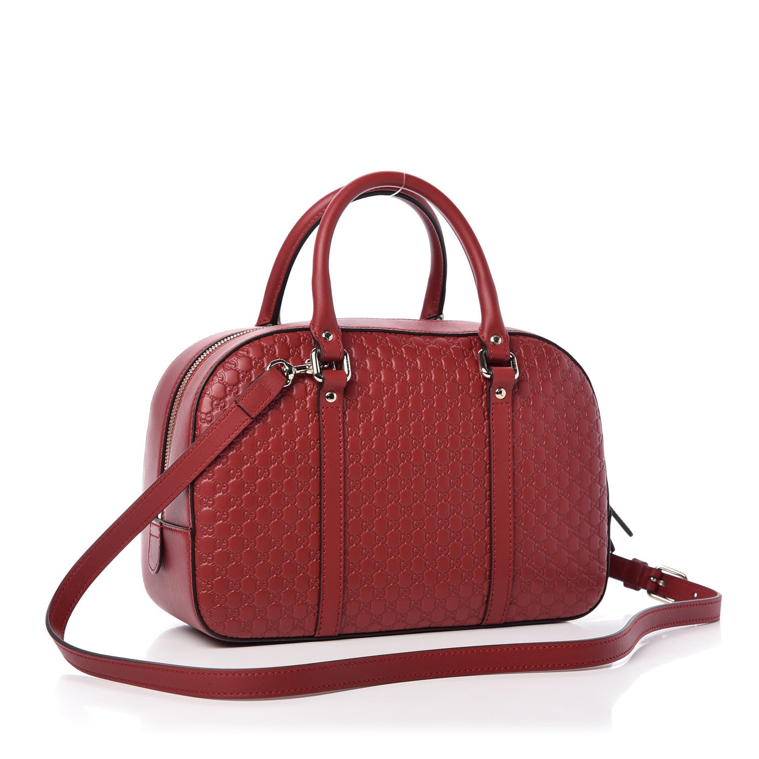 Gucci Soft Microguccissima Medium Crossbody Bag Rosso 3 of 11