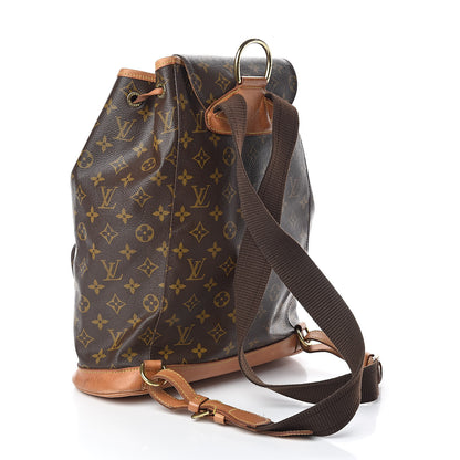 Louis Vuitton Monogram Montsouris GM Backpack 3 of 10