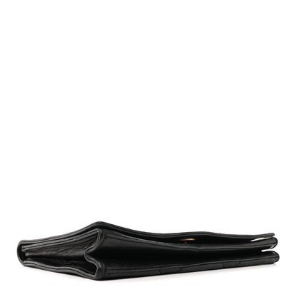Chanel Lambskin Quilted Diamond CC Flap Black 4 of 16