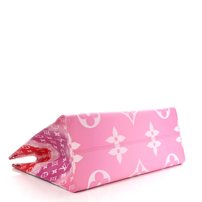 Louis Vuitton Monogram Escale Onthego GM Rouge 4 of 9