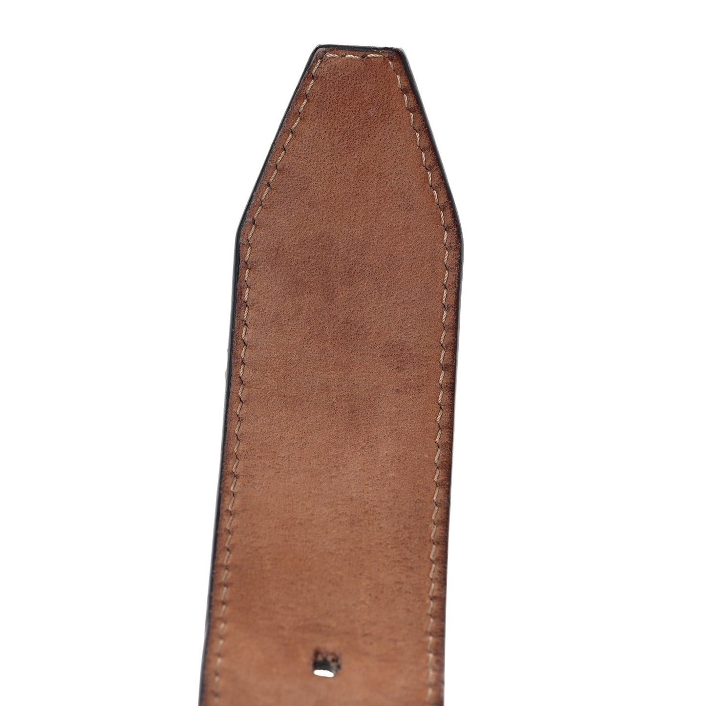 Calfskin FF Embossed Belt 110 42 Black