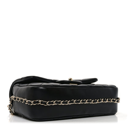 Chanel Lambskin Quilted Small My Precious Flap Black 4 of 11