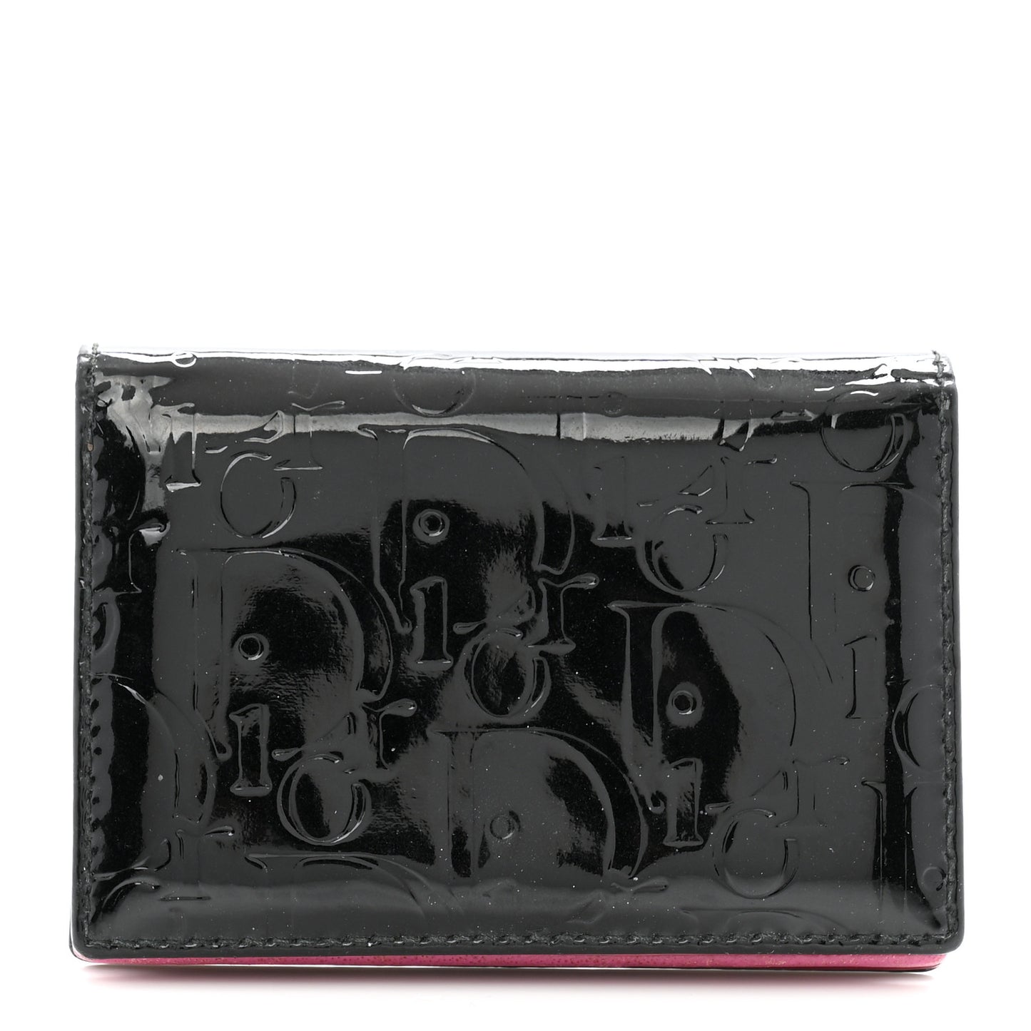 Patent Ultimate Card Holder Black Pink