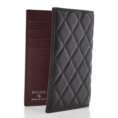 Chanel Caviar Quilted Passport Holder Black 3 of 8