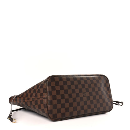 Louis Vuitton Damier Ebene Neo Neverfull MM Rose Ballerine 5 of 10