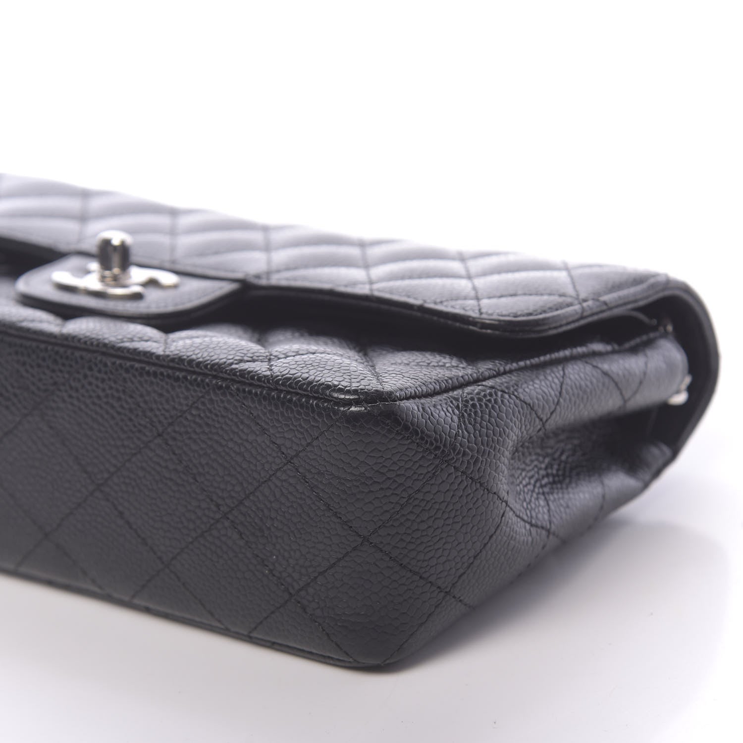 Chanel Caviar Quilted Small Double Flap Black 8 of 12