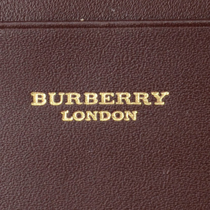 Burberry Haymarket Check Continental Wallet Brown 5 of 6