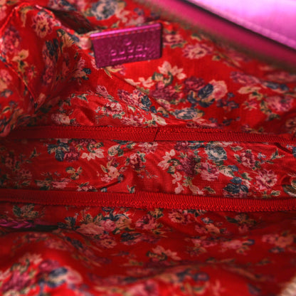 Gucci Laminated Nappa Trapuntata Small Zumi Shoulder Bag Fuxia 5 of 10