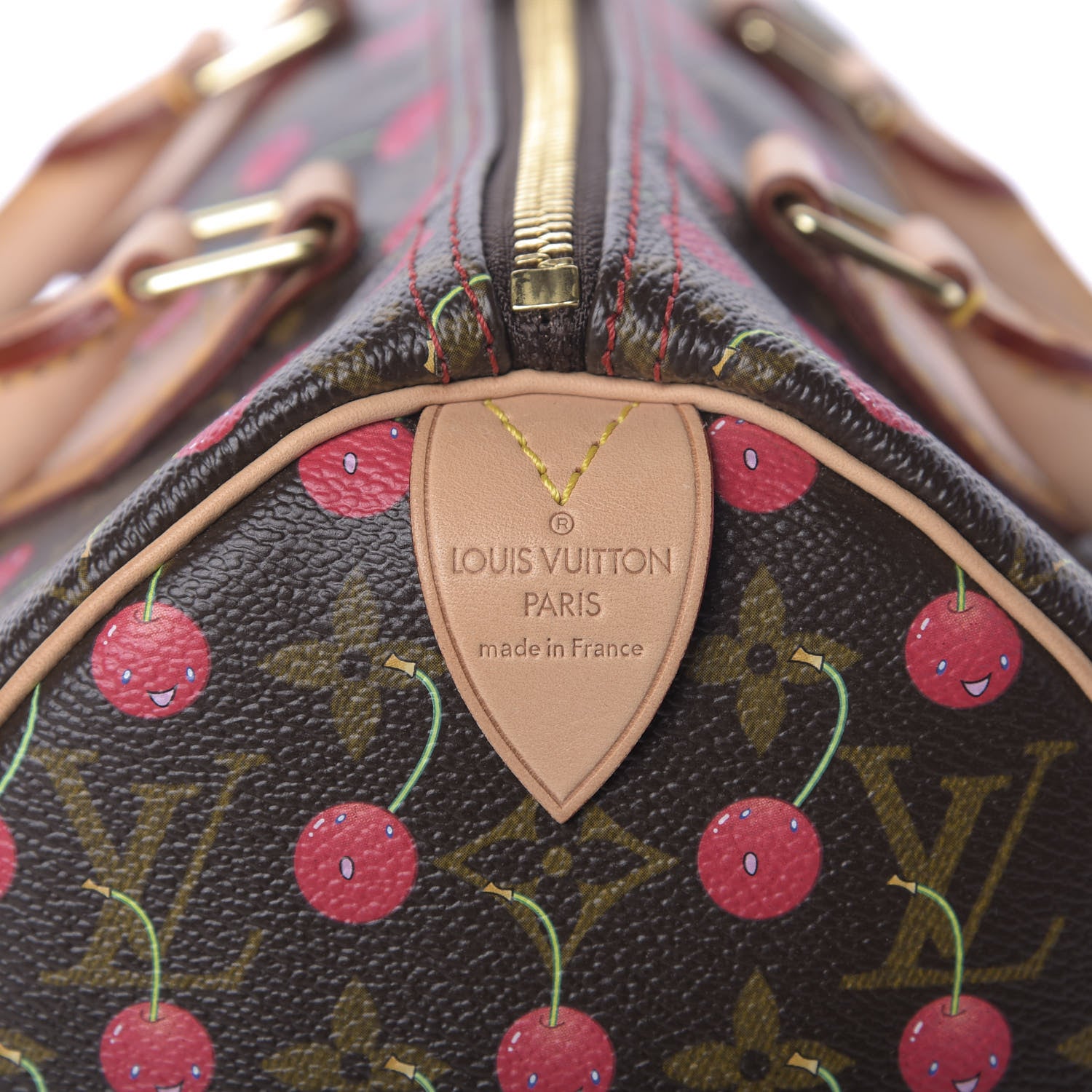 Louis Vuitton Monogram Cerises Speedy 25 8 of 9