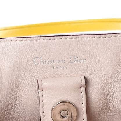 Christian Dior Bullcalf Mini Diorissimo Tote Vert Acide 6 of 9