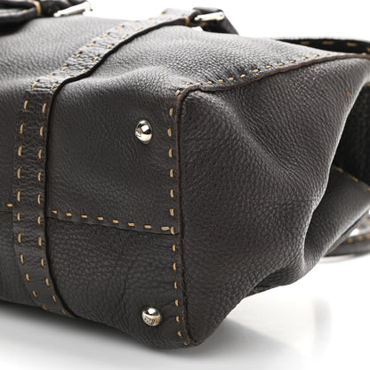 Fendi Cuoio Romano Selleria Shoulder Bag Testa di Moro 11 of 14