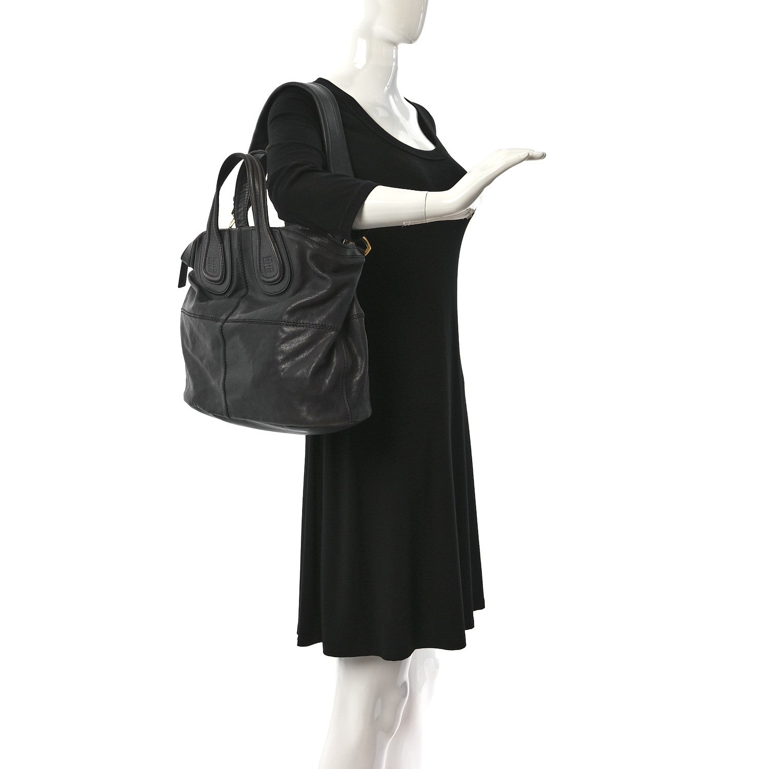 Givenchy Lambskin Medium Nightingale Grey 2 of 11