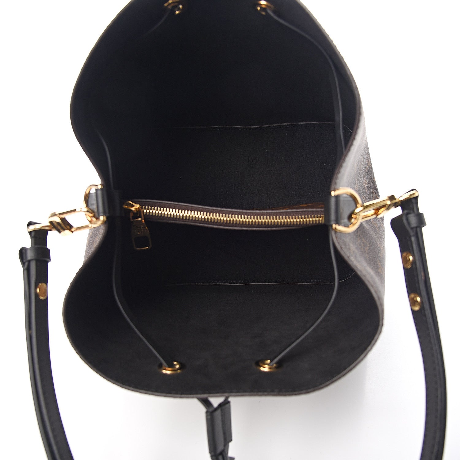 Louis Vuitton Monogram Neonoe MM Black 4 of 9