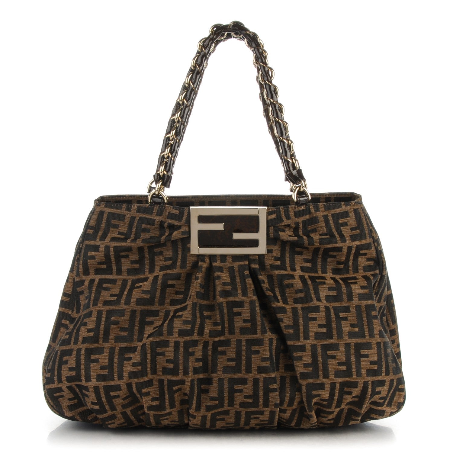 Fendi Zucca Mia Tote Tobacco 1 of 8